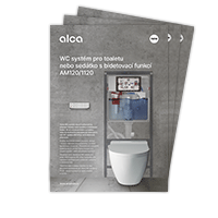 WC-System für Toilette oder Sitz mit Bidetfunktion AM120/1120