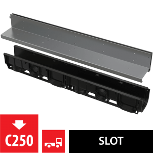 Venkovní žlab štěrbinový AVZ101 - R321